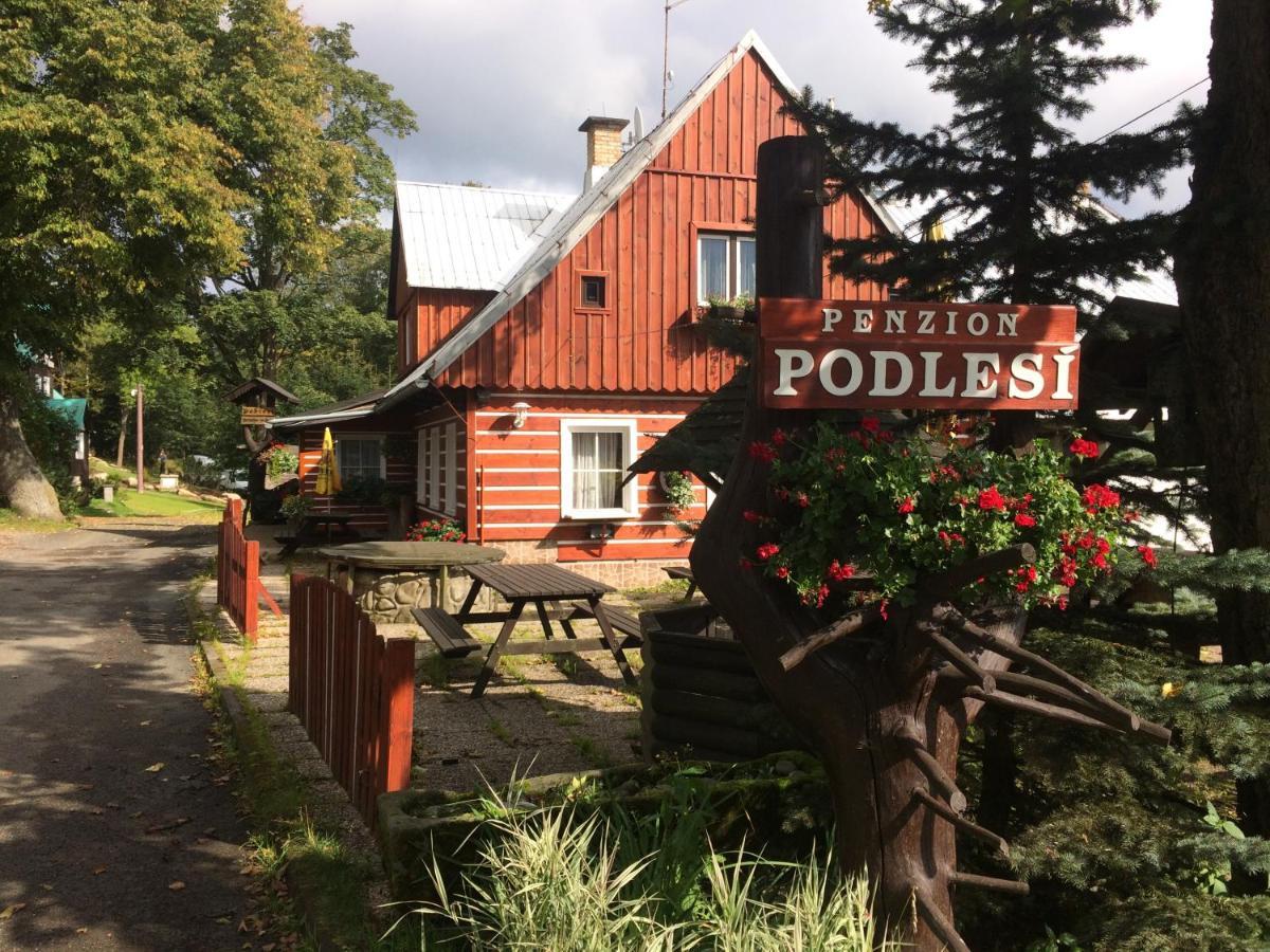 Penzion Podlesi โกเชนอฟ ภายนอก รูปภาพ